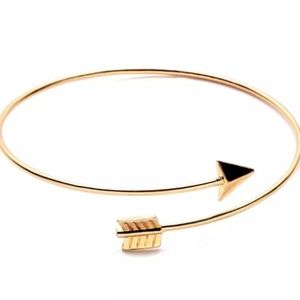 Bracelet Arrow Adjustable Gold Color Unique Style
